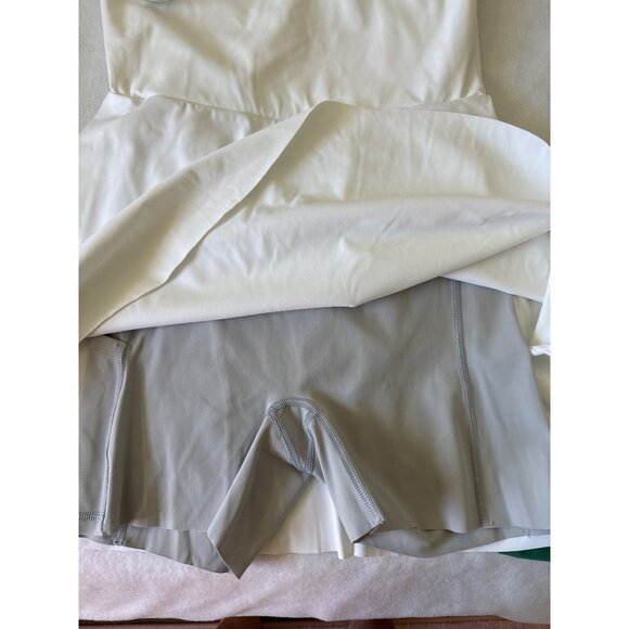 Spanx Square Neck Active Dress NWT size Medium WHITE - Picture 6 of 7